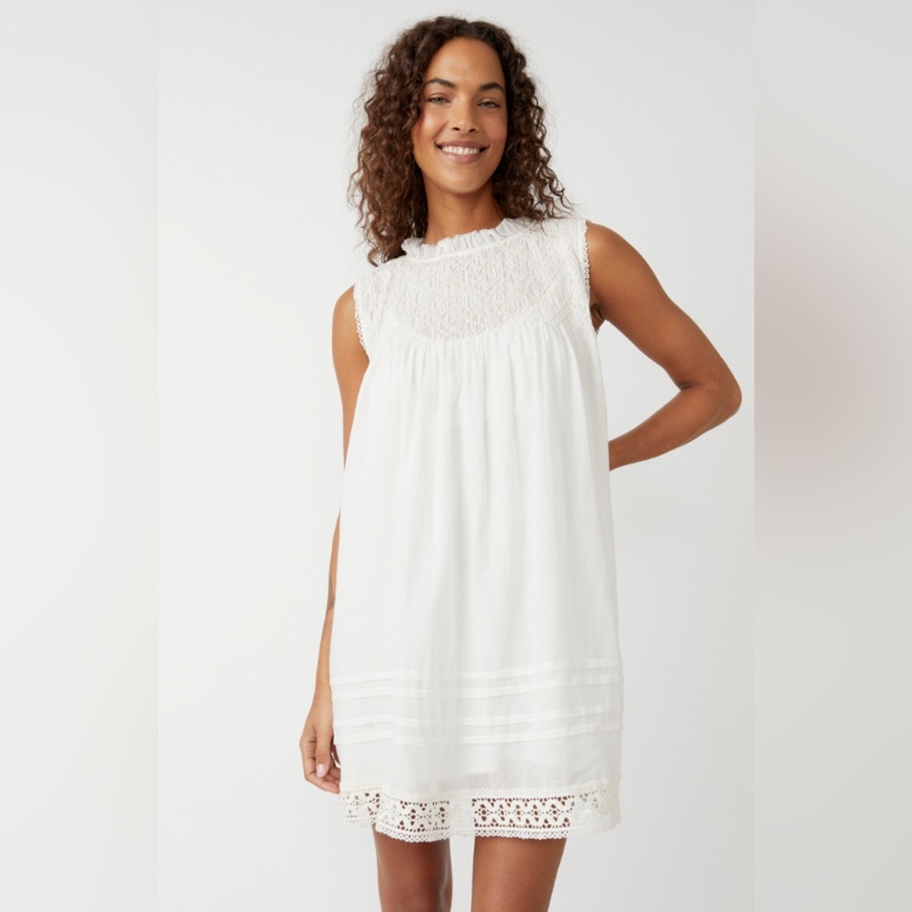 FP NWT Shea Ivory Mini Shift Dress